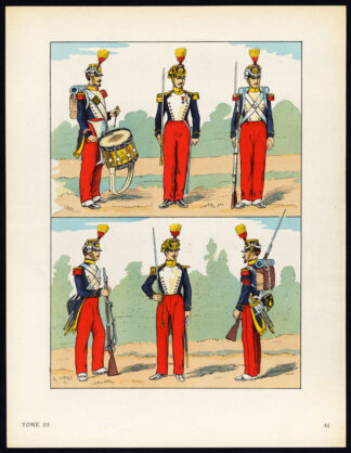 Antique Print-MILITARY-FRANCE-IMPERIAL GUARD-2ND REPUBLIC-SOLDIERS-41-Large-1965