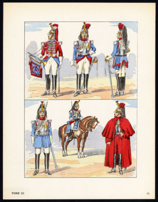 Antique Print-MILITARY-FRANCE-IMPERIAL GUARD-2ND REPUBLIC-SOLDIERS-53-Large-1965