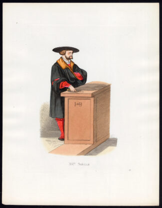 Antique Print-HANS SEBALD BEHAM-PRINTMAKER-16TH C-15-Duplessis-Bonnard-1867