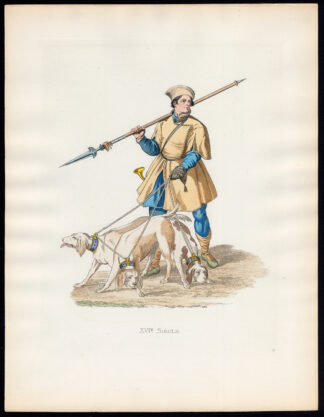 Antique Print-VALET DE CHAMBRE-FRANCIS 1-FRANCE-16TH C-17-Duplessis-Bonnard-1867