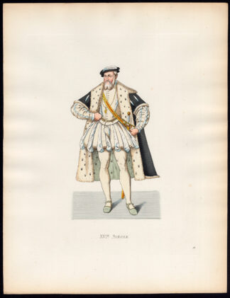 Antique Print-FRANCIS DE LORRAINE-DUKE OF GUISE-16TH C-38-Duplessis-Bonnard-1867
