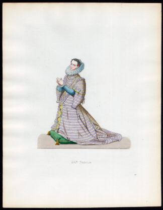 Antique Print-ISABELLA CLARA EUGENIA-16TH CENTURY-56-Duplessis-Bonnard-1867