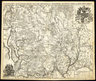 Antique Map-MARGRAVIATE OF ANTWERP-BRABANT-BELGIUM-NETHERLANDS-Le Roy-1678