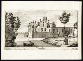 Antique Print-VENNENBURG CASTLE-VENNEBURG-BELGIUM-Le Roy-1678