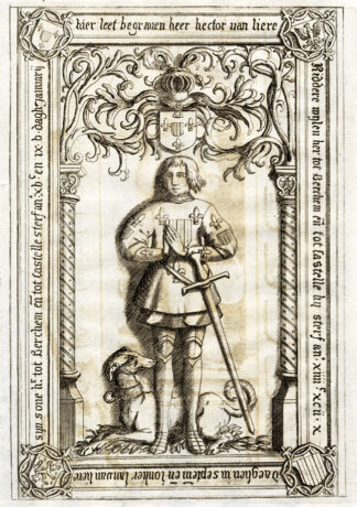 Antique Print-NICHOLAS OF LYRA-BELGIUM-Le Roy-1678