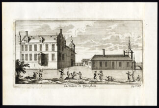 Antique Print-CASTLE OF WIJNEGEM-BELGIUM-Le Roy-1678