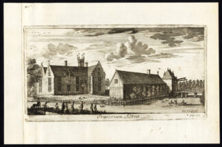 Antique Print-CASTLE OF ALTENA-PRAETORIUM-BELGIUM-Le Roy-1678