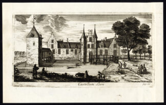 Antique Print-LIERE CASTLE-ZANDHOVEN-BELGIUM-Le Roy-1678