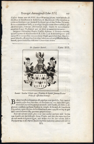 Antique Print-JEAN JACQUES SCHOTTI-LORD-BOUWEL-BELGIUM-Le Roy-1678