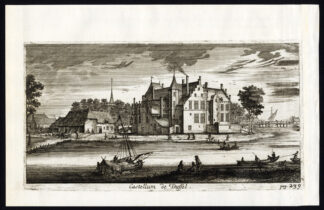 Antique Print-CASTLE-DUFFEL-CASTELLUM-BELGIUM-Le Roy-1678