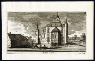 Antique Print-LAER CASTLE-SCHELLE-BELGIUM-Le Roy-1678