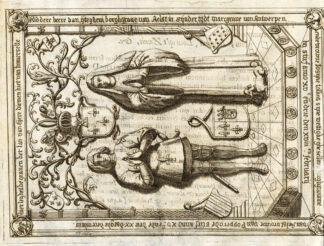 Antique Print-THOMAS DE IMMERSELLE-COAT OF ARMS-BOUCKHOVEN-BELGIUM-Le Roy-1678