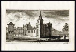 Antique Print-CASTLE-HEMIKSEM-HEMIXEM-HEYMISSEN-CASTELLUM-BELGIUM-Le Roy-1678
