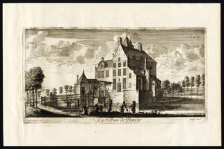 Antique Print-CASTLE-CASTELLUM-BURCHT-BELGIUM-Le Roy-1678