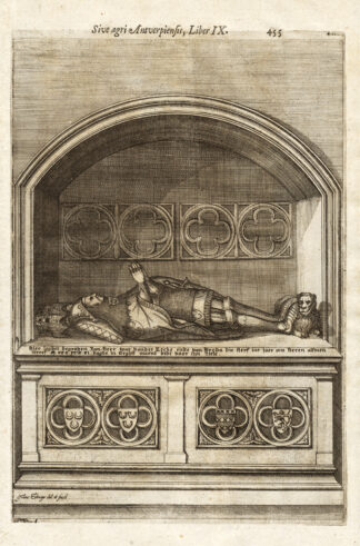 Antique Print-SEPULCHRE-GRAVE-BREDA-JAN VAN DER LECKE-NETHERLANDS-Le Roy-1678