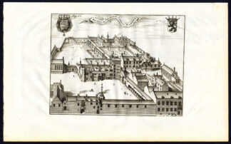 Antique Print-PALACE-BRUGGE-BRUGES-BELGIUM-Butkens-Harrewijn-1726
