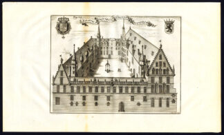 Antique Print-CASTLE DUKESOF FLANDERS-BELGIUM-Butkens-Harrewijn-1726