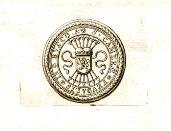 , Antique Print-MEDALLION-‘S-HERTOGENBOSCH-Butkens-1726, Pictura Antique Prints