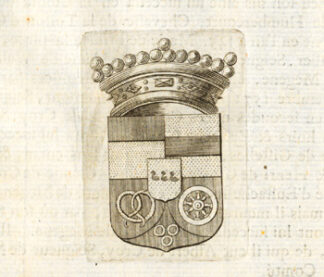 Antique Print-COAT OF ARMS-MEGEN-BRABANT-Butkens-1726