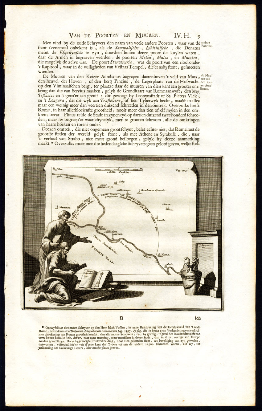 Lb3876b 416x653 Antique Print-ROME-ANIENE-TIBER-ITALY-Halma-1704 - Image 2