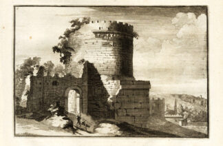 Antique Print-ROME-CAECILIA METELLA-GRAVE-APPIAN WAY-ITALY-Halma-1704