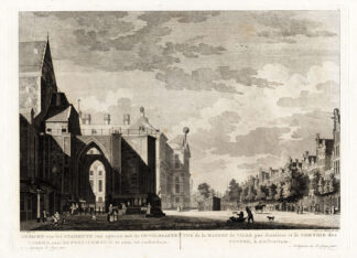 Antique Print-AMSTERDAM-NETHERLANDS-CITY HALL-POST OFFICE-Fouquet-1783