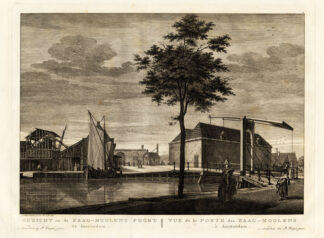 Antique Print-AMSTERDAM-NETHERLANDS-ZAAGMOLENPOORT-Fouquet-1783