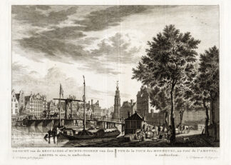 Antique Print-AMSTERDAM-NETHERLANDS-MUNTTOREN-AMSTEL-REGULIERSTOREN-Fouquet-1783