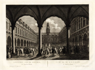 Antique Print-AMSTERDAM-NETHERLANDS-BEURS-STOCK EXCHANGE-Fouquet-1783