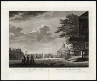 Antique Print-AMSTERDAM-NETHERLANDS-WEESPERPOORT-WINDMILL-Fouquet-1783