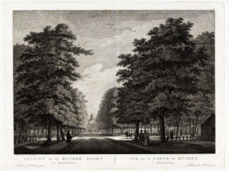 Antique Print-AMSTERDAM-NETHERLANDS-MUIDERPOORT-Fouquet-1783