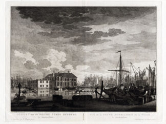 Antique Print-AMSTERDAM-NETHERLANDS-NIEUWE STADSHERBERG-SHIPS-HOTEL-Fouquet-1783