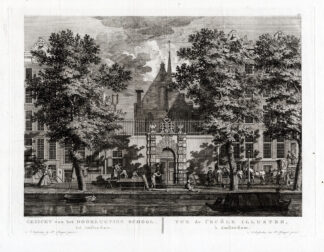 Antique Print-AMSTERDAM-NETHERLANDS-DOORLUCHTIGE SCHOOL-INTERIOR-Fouquet-1783