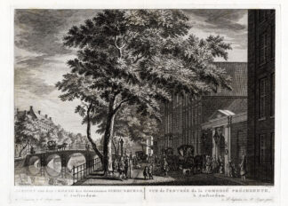 Antique Print-AMSTERDAM-NETHERLANDS-FORMER THEATER-THEATRE-Fouquet-1783