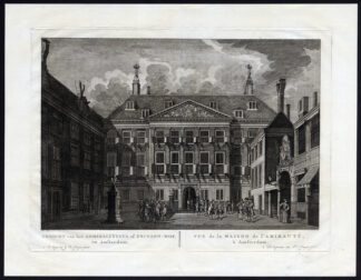 Antique Print-AMSTERDAM-NETHERLANDS-PRINSENHOF-ADMIRALTY COURT-Fouquet-1783