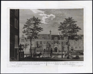Antique Print-AMSTERDAM-NETHERLANDS-KRANKZINNIGENHUIS-VOC HOUSE-Fouquet-1783