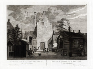 Antique Print-AMSTERDAM-NETHERLANDS-GASTHUISKERK-CHURCH-Fouquet-1783