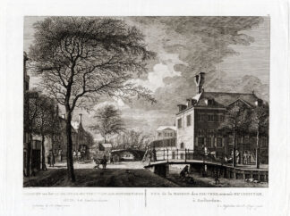 Antique Print-AMSTERDAM-NETHERLANDS-POOR HOUSE-WINTER-SKATERS-Fouquet-1783