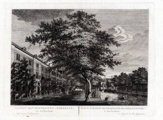 Antique Print-AMSTERDAM-NETHERLANDS-MENNONITE ORPHANAGE-WEESHUIS-Fouquet-1783