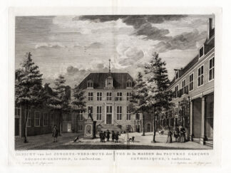Antique Print-AMSTERDAM-NETHERLANDS-CATHOLIC BOY'S ORPHANAGE-Fouquet-1783
