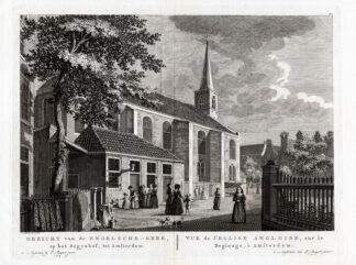 Antique Print-AMSTERDAM-NETHERLANDS-NIEUWEZIJDS KAPEL-INTERIOR-Fouquet-1783