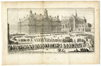 Antique Print-BURIAL PROCESSION-MICHIEL DE RUYTER-Van den Bosch-Luyken-1683