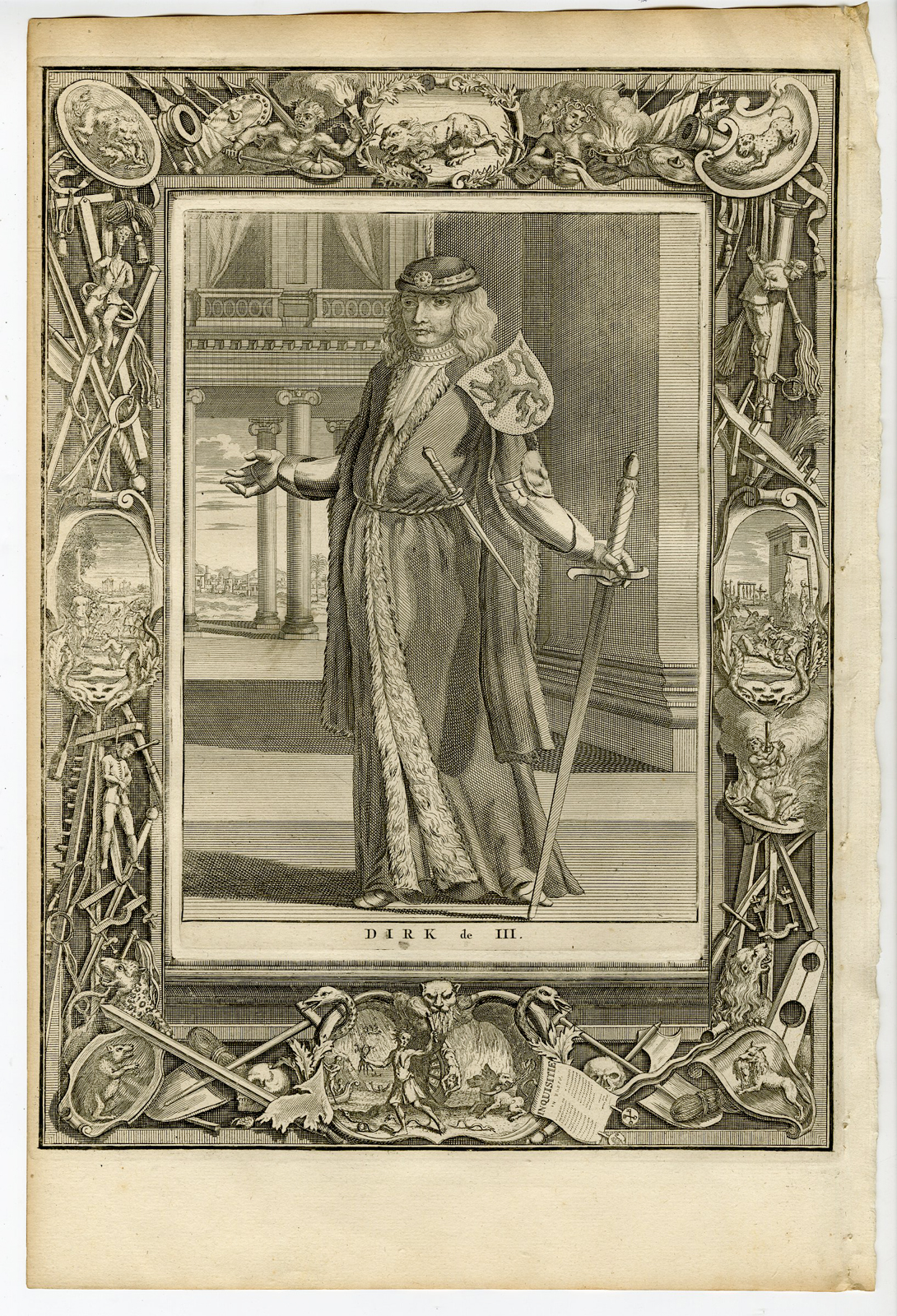 , Catalogue of available Portrait Prints-COUNTS OF HOLLAND-HABSBURG RULERS-NETHERLANDS-Halma-1725, Pictura Antique Prints