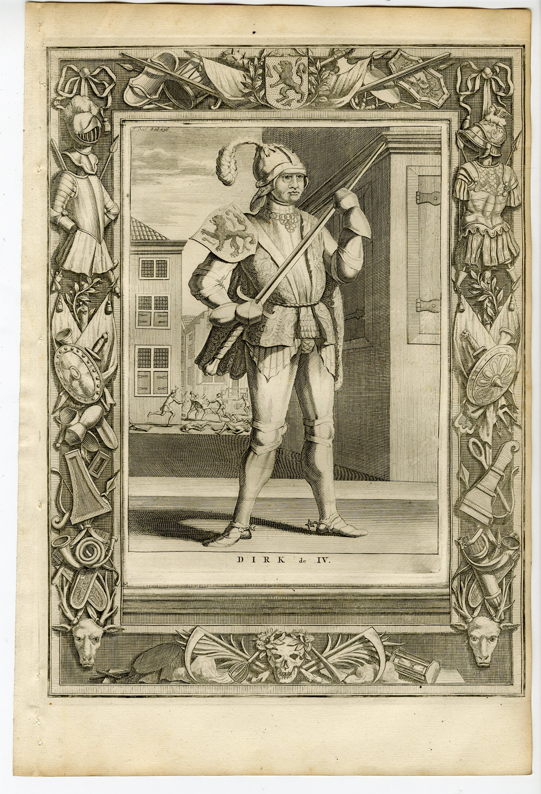 , Catalogue of available Portrait Prints-COUNTS OF HOLLAND-HABSBURG RULERS-NETHERLANDS-Halma-1725, Pictura Antique Prints