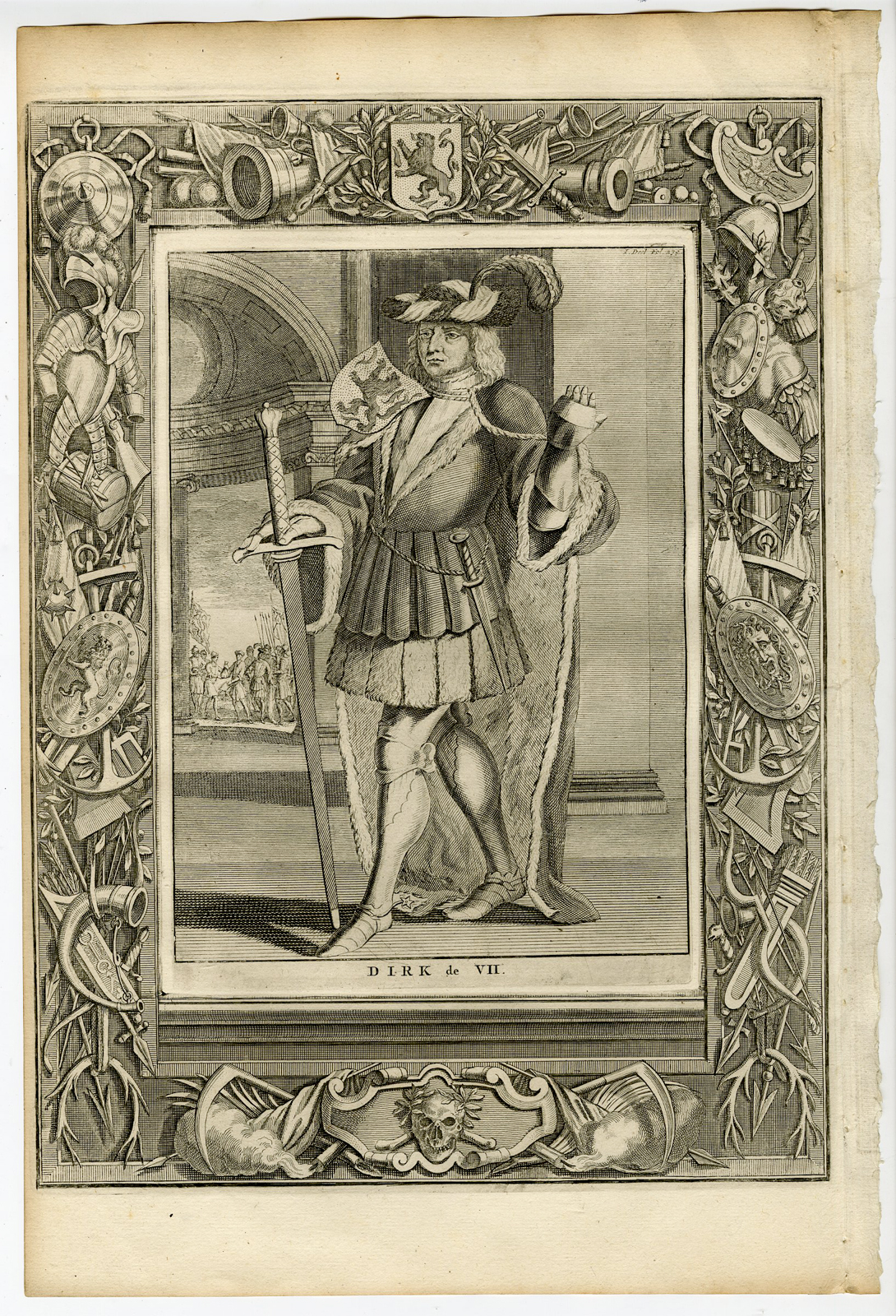 , Catalogue of available Portrait Prints-COUNTS OF HOLLAND-HABSBURG RULERS-NETHERLANDS-Halma-1725, Pictura Antique Prints