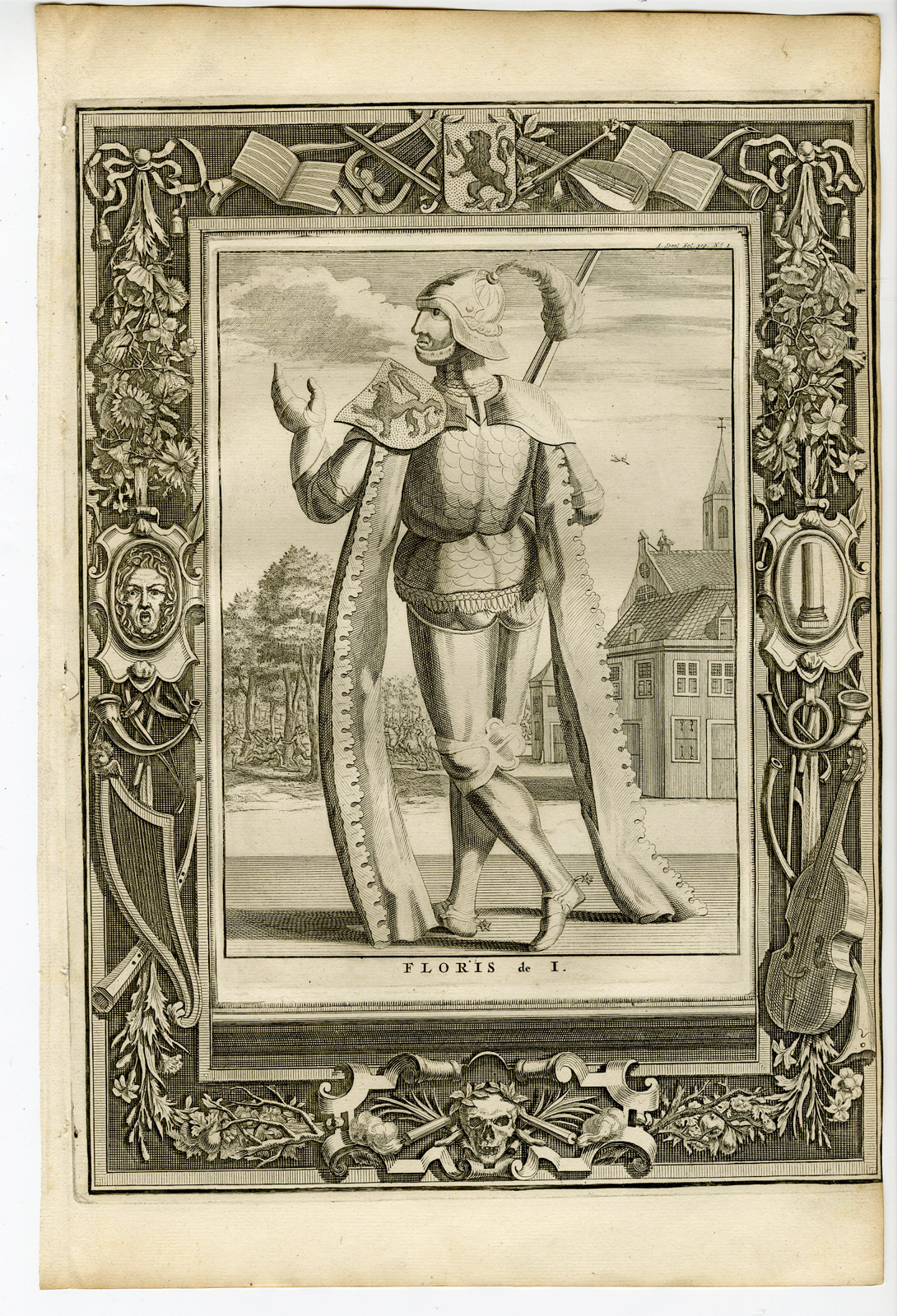 , Catalogue of available Portrait Prints-COUNTS OF HOLLAND-HABSBURG RULERS-NETHERLANDS-Halma-1725, Pictura Antique Prints