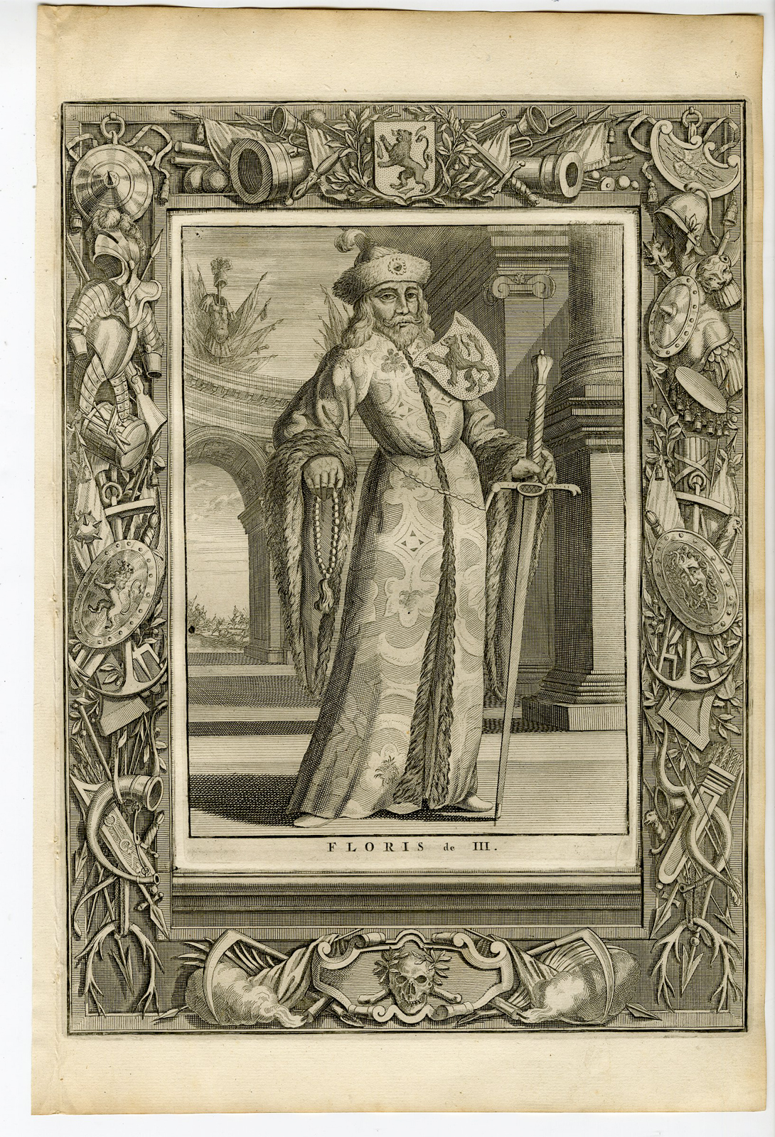 , Catalogue of available Portrait Prints-COUNTS OF HOLLAND-HABSBURG RULERS-NETHERLANDS-Halma-1725, Pictura Antique Prints