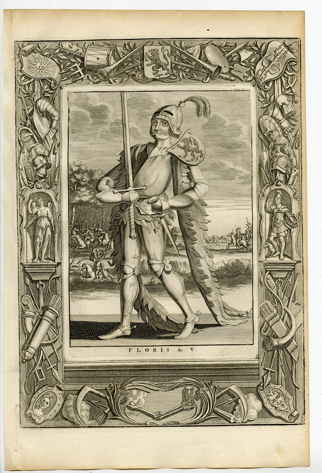 , Catalogue of available Portrait Prints-COUNTS OF HOLLAND-HABSBURG RULERS-NETHERLANDS-Halma-1725, Pictura Antique Prints