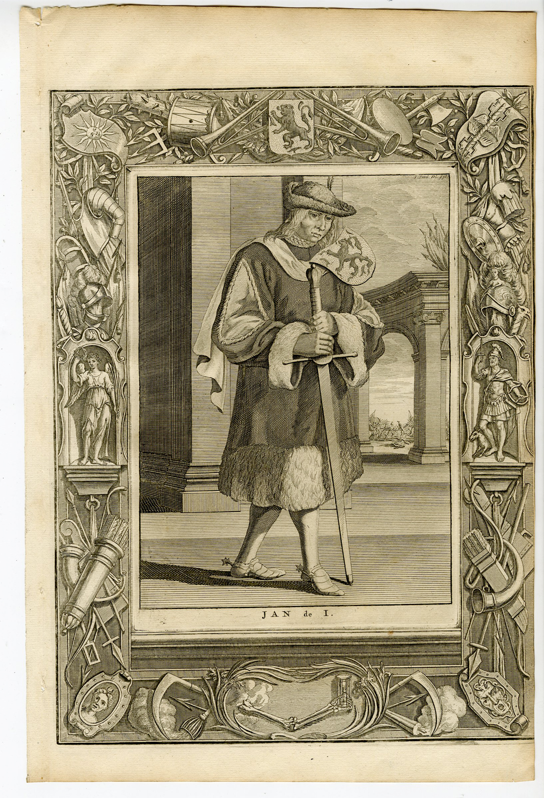 , Catalogue of available Portrait Prints-COUNTS OF HOLLAND-HABSBURG RULERS-NETHERLANDS-Halma-1725, Pictura Antique Prints