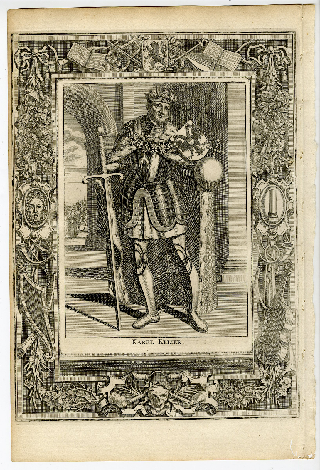 , Catalogue of available Portrait Prints-COUNTS OF HOLLAND-HABSBURG RULERS-NETHERLANDS-Halma-1725, Pictura Antique Prints